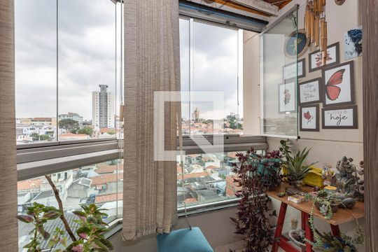 Varanda de apartamento à venda com 3 quartos, 80m² em Vila das Mercês, São Paulo