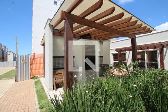 Área comum - Churrasqueira de apartamento para alugar com 2 quartos, 48m² em Estância Velha, Canoas