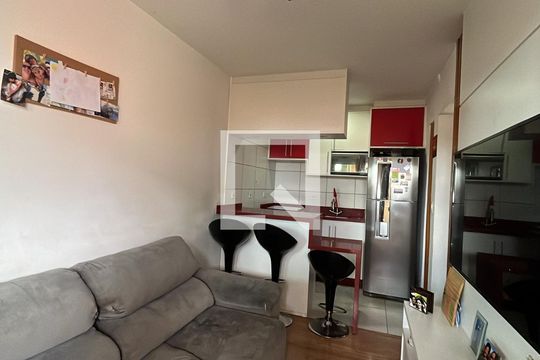 Sala de apartamento à venda com 1 quarto, 30m² em Vila Nhocune, São Paulo