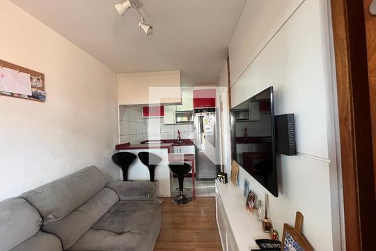 Sala de apartamento à venda com 1 quarto, 30m² em Vila Nhocune, São Paulo