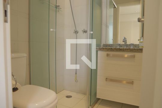 Banheiro da Suíte de apartamento à venda com 2 quartos, 72m² em Chácara Inglesa, São Paulo
