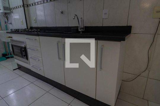 Cozinha de apartamento à venda com 2 quartos, 56m² em Pechincha, Rio de Janeiro