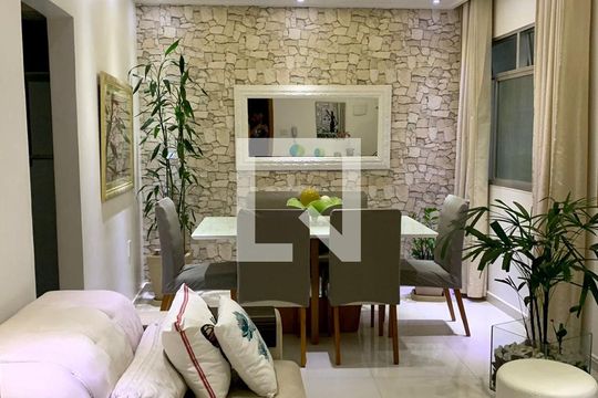 sala de apartamento à venda com 2 quartos, 77m² em Maria da Graça, Rio de Janeiro