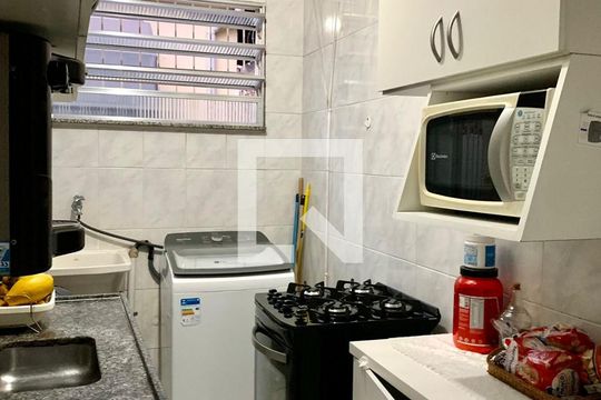 Cozinha de apartamento à venda com 2 quartos, 77m² em Maria da Graça, Rio de Janeiro