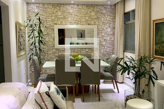 sala de apartamento à venda com 2 quartos, 77m² em Maria da Graça, Rio de Janeiro