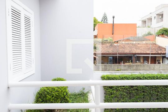 Sacada da Suíte 4 de casa à venda com 4 quartos, 560m² em Parque dos Passaros, São Bernardo do Campo