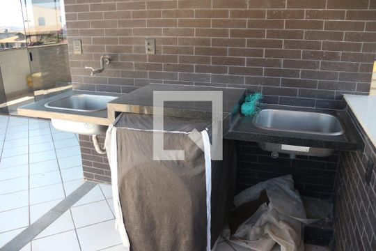 Área de Serviço de apartamento à venda com 3 quartos, 108m² em Eldorado, Contagem
