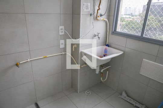 Cozinha e Área de Serviço de apartamento à venda com 1 quarto, 30m² em Várzea da Barra Funda, São Paulo