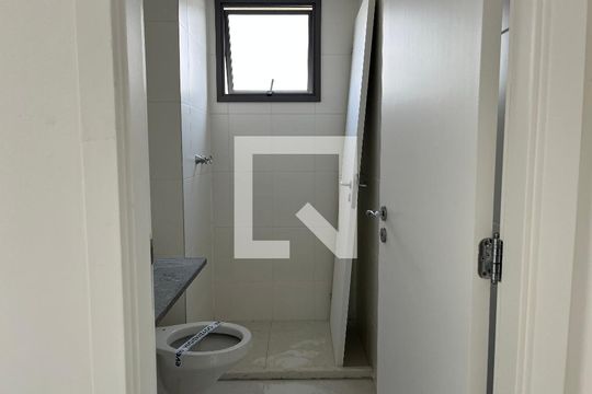 Banheiro da Suíte de apartamento à venda com 2 quartos, 78m² em Vila Monte Alegre, São Paulo