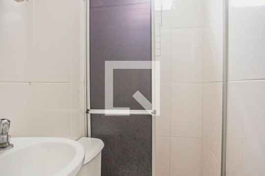 Banheiro de kitnet/studio para alugar com 1 quarto, 40m² em Planalto Paulista, São Paulo