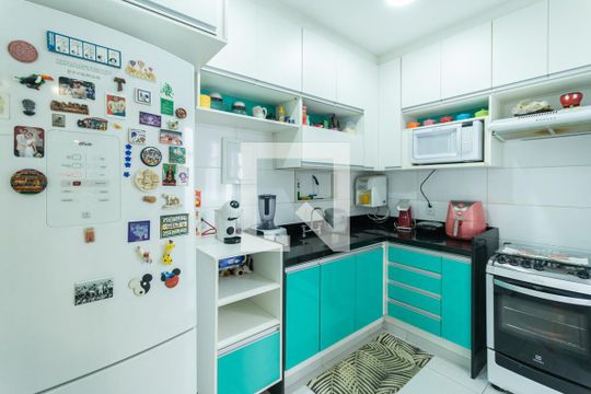 Cozinha de apartamento à venda com 2 quartos, 84m² em Maracanã, Rio de Janeiro