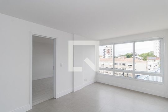 Sala de apartamento à venda com 1 quarto, 53m² em São João, Porto Alegre