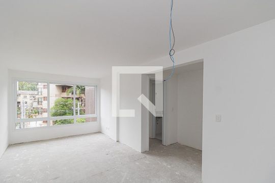 Sala de apartamento à venda com 2 quartos, 83m² em São João, Porto Alegre