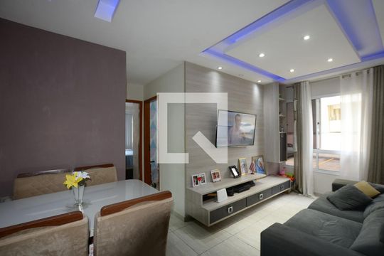 Sala de apartamento para alugar com 2 quartos, 50m² em Vicente de Carvalho, Rio de Janeiro
