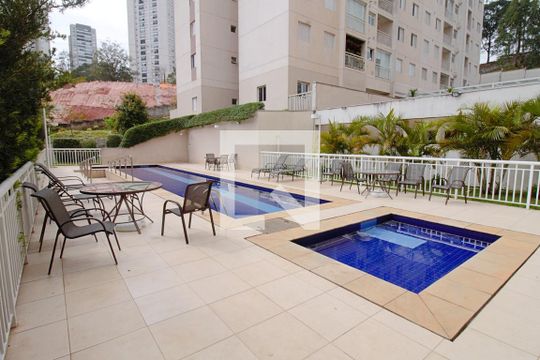 Área comum - Piscina de apartamento para alugar com 2 quartos, 49m² em Parque Reboucas, São Paulo