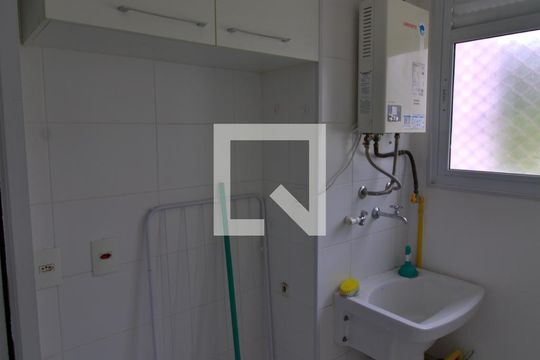 Área de Serviço de apartamento para alugar com 2 quartos, 49m² em Parque Reboucas, São Paulo
