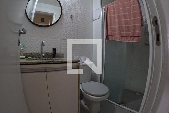 Banheiro Quarto 2 de apartamento à venda com 2 quartos, 58m² em Bom Retiro, São Paulo