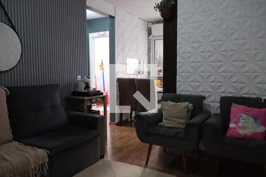 Sala de apartamento para alugar com 2 quartos, 50m² em Feitoria, São Leopoldo