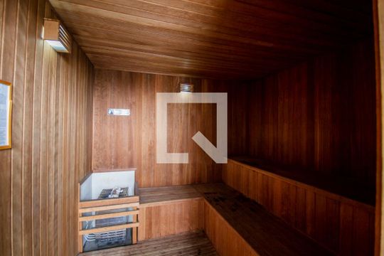 Área comum - Sauna de kitnet/studio à venda com 1 quarto, 31m² em Pinheiros, São Paulo