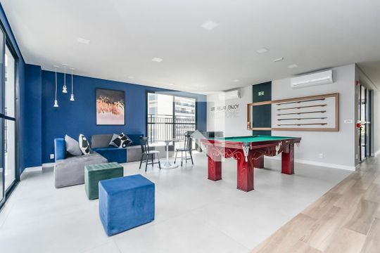 Área comum de kitnet/studio à venda com 1 quarto, 25m² em Bela Vista, São Paulo