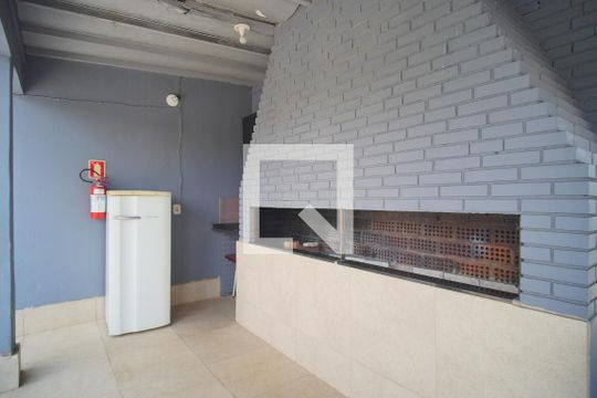 Área comum - Churrasqueira de apartamento à venda com 1 quarto, 64m² em Rio Branco, Novo Hamburgo