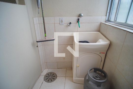 Área de Serviço de apartamento à venda com 1 quarto, 64m² em Rio Branco, Novo Hamburgo