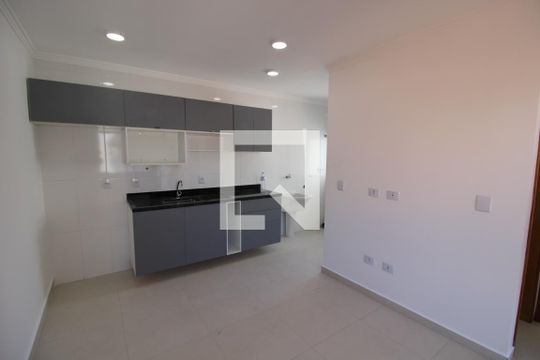 Cozinha de apartamento à venda com 1 quarto, 32m² em Parque Vitória, São Paulo