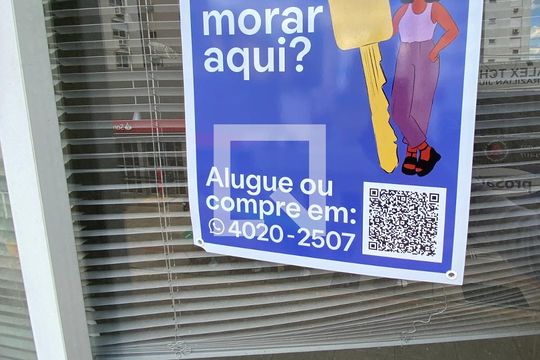 Placa de apartamento à venda com 2 quartos, 67m² em Centro, São Leopoldo
