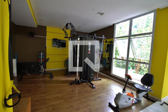 Área comum - Academia de apartamento para alugar com 2 quartos, 60m² em Vila Andrade, São Paulo