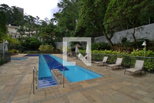 Área comum - Piscina de apartamento para alugar com 2 quartos, 60m² em Vila Andrade, São Paulo