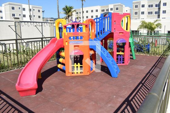 Área comum - Playground de apartamento para alugar com 2 quartos, 45m² em Guaratiba, Rio de Janeiro