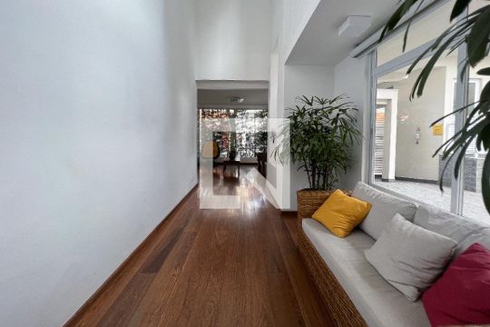 Área comum de apartamento para alugar com 1 quarto, 42m² em Moema, São Paulo