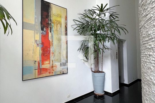 Hall de apartamento para alugar com 1 quarto, 42m² em Moema, São Paulo