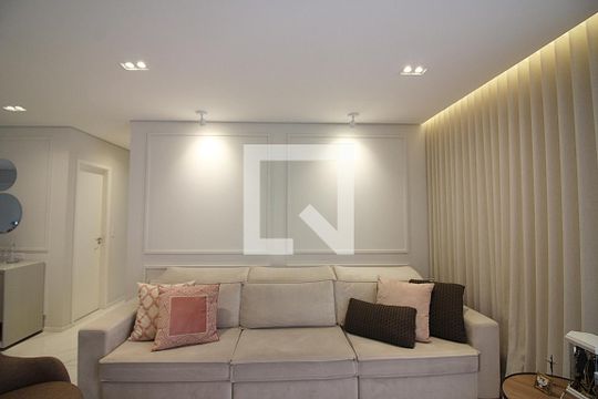 Sala de apartamento à venda com 3 quartos, 107m² em Vila Suzana, São Bernardo do Campo