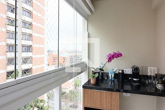 Sacada da Sala de apartamento à venda com 3 quartos, 107m² em Vila Suzana, São Bernardo do Campo