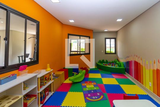Área comum - Brinquedoteca de apartamento para alugar com 3 quartos, 90m² em Vila Bela, São Paulo