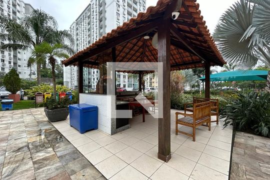 Área comum - Churrasqueira de apartamento para alugar com 2 quartos, 59m² em Barra da Tijuca, Rio de Janeiro