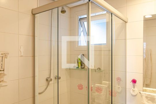 Banheiro Social de apartamento à venda com 3 quartos, 89m² em Vila da Saúde, São Paulo