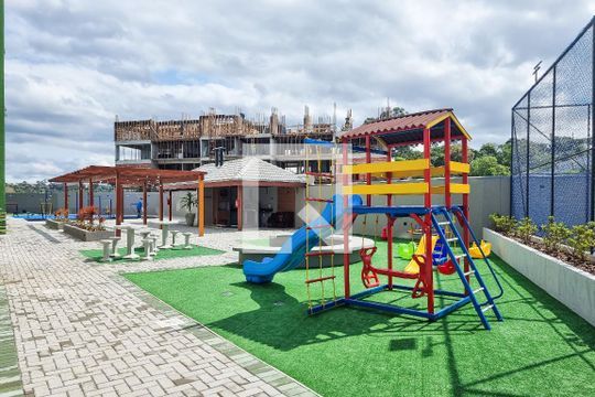 Área Comum - Playground de apartamento para alugar com 2 quartos, 52m² em Parque Residencial Flamboyant, São José dos Campos