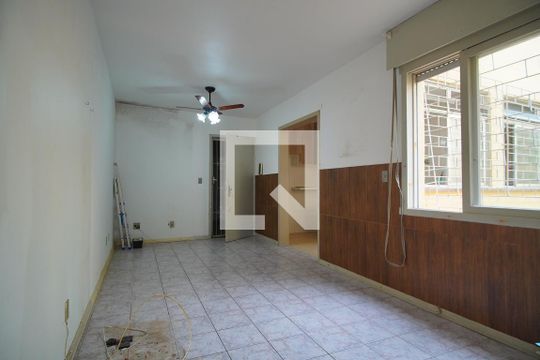 Sala - Quarto de apartamento à venda com 1 quarto, 31m² em Vila Ipiranga, Porto Alegre