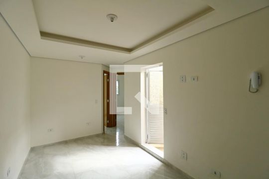 Sala de apartamento à venda com 2 quartos, 45m² em Jardim Progresso, Santo André