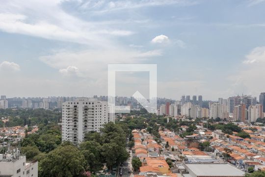 Vista da Varanda de kitnet/studio à venda com 1 quarto, 24m² em Santo Amaro, São Paulo