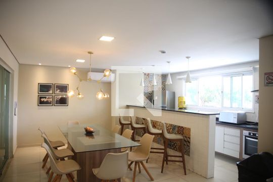 Área comum de apartamento para alugar com 2 quartos, 68m² em Ocian, Praia Grande