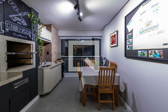 Varanda de apartamento para alugar com 3 quartos, 82m² em Vila Prudente, São Paulo