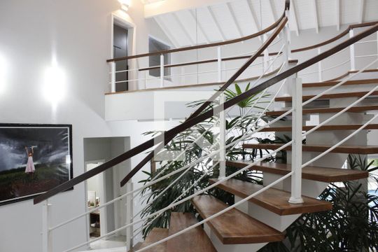 Hall de entrada de casa de condomínio à venda com 5 quartos, 1000m² em Sítios de Recreio Gramado, Campinas