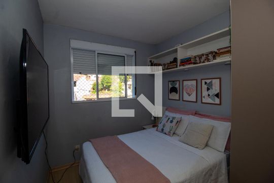 Quarto 1 de apartamento à venda com 2 quartos, 57m² em Teresópolis, Porto Alegre
