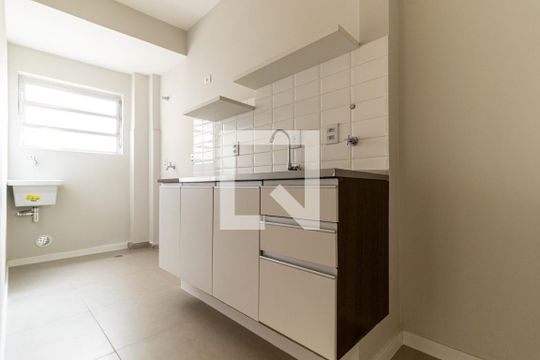 Cozinha - Armário de kitnet/studio à venda com 1 quarto, 32m² em Vila Buarque, São Paulo
