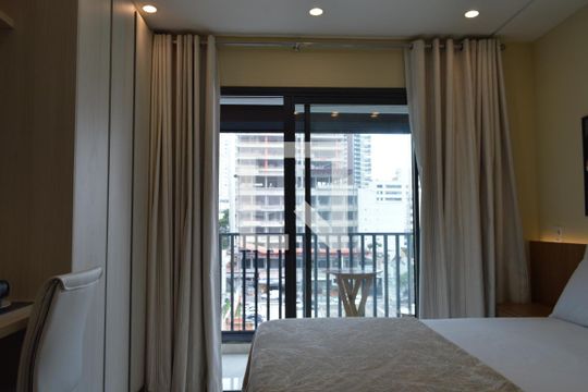 Quarto de kitnet/studio para alugar com 1 quarto, 23m² em Paraíso, São Paulo