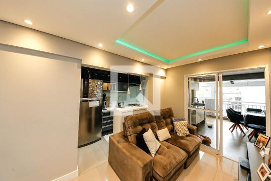 Sala de apartamento à venda com 2 quartos, 110m² em Vila Ema, São Paulo