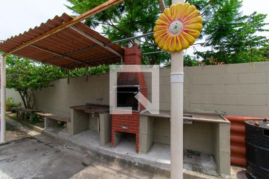 Área comum - Churrasqueira de apartamento à venda com 2 quartos, 44m² em Fazenda da Juta, São Paulo